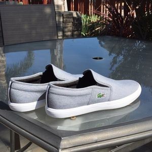Men’s Lacoste gay slip- ons